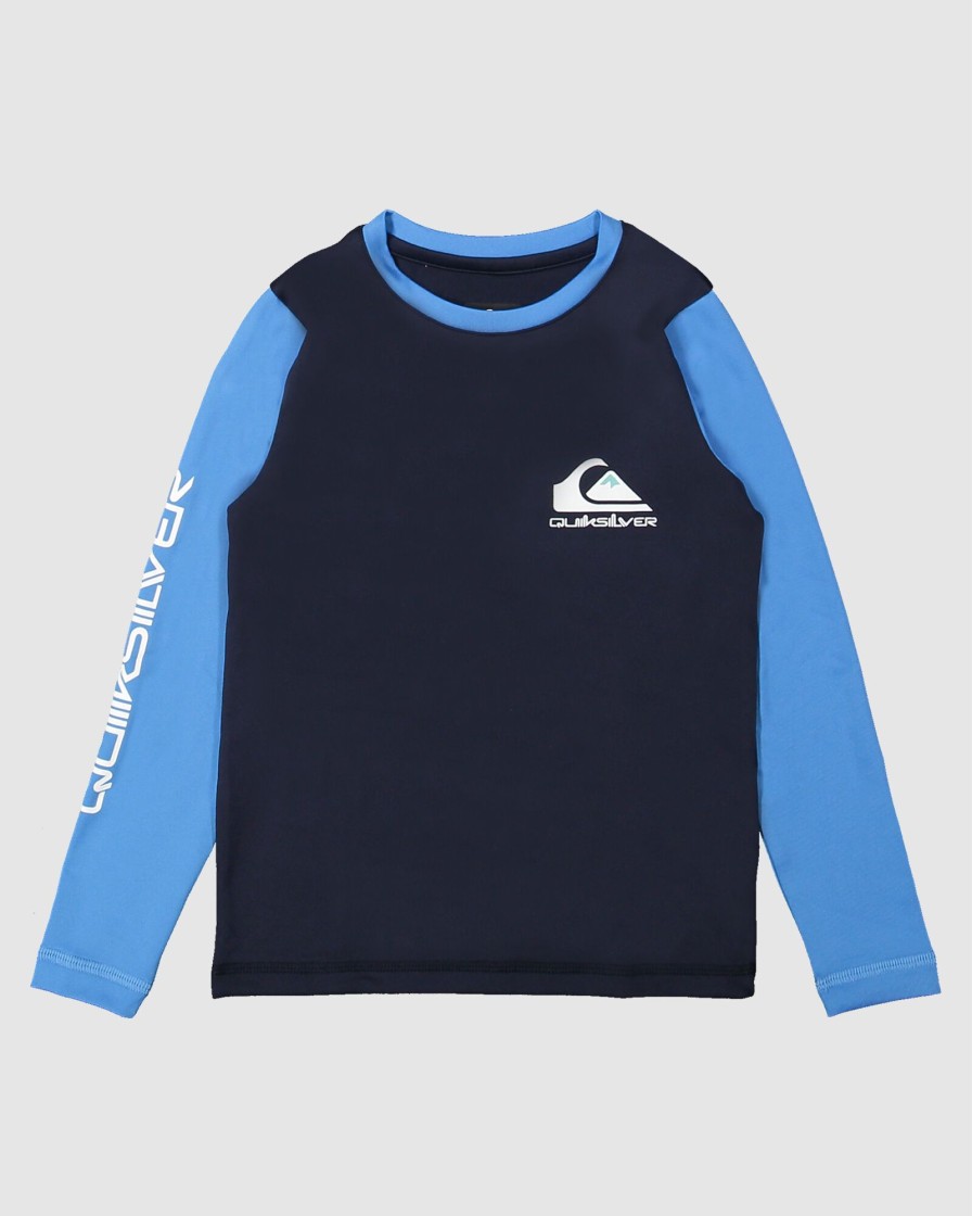 Youth QUIKSILVER Clothing | Boys 2-7 Heats Omni Long Sleeve Upf 50 Rash Vest