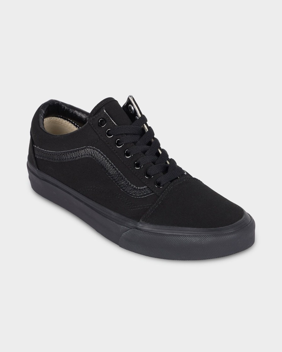 Men VANS Casual | Old Skool Black/Black Canvas