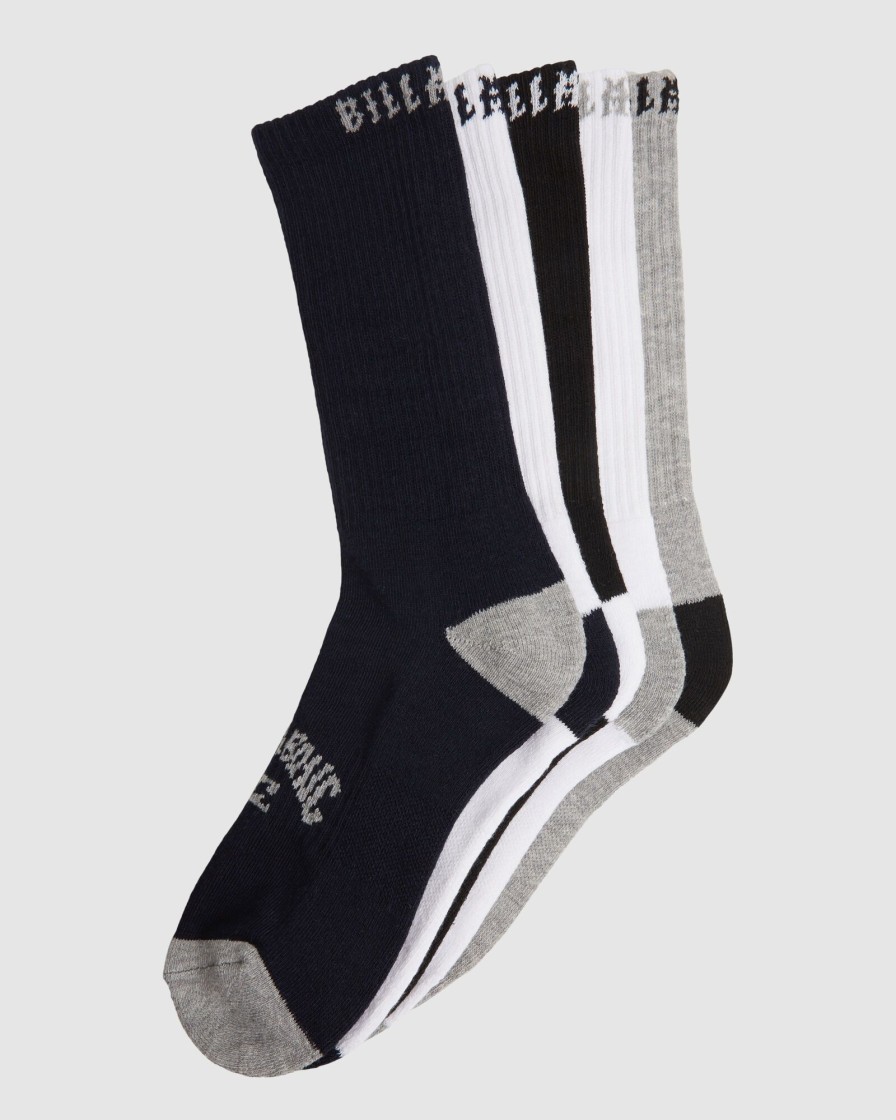 Men BILLABONG Socks & Underwear | Sport Socks 5 Pack