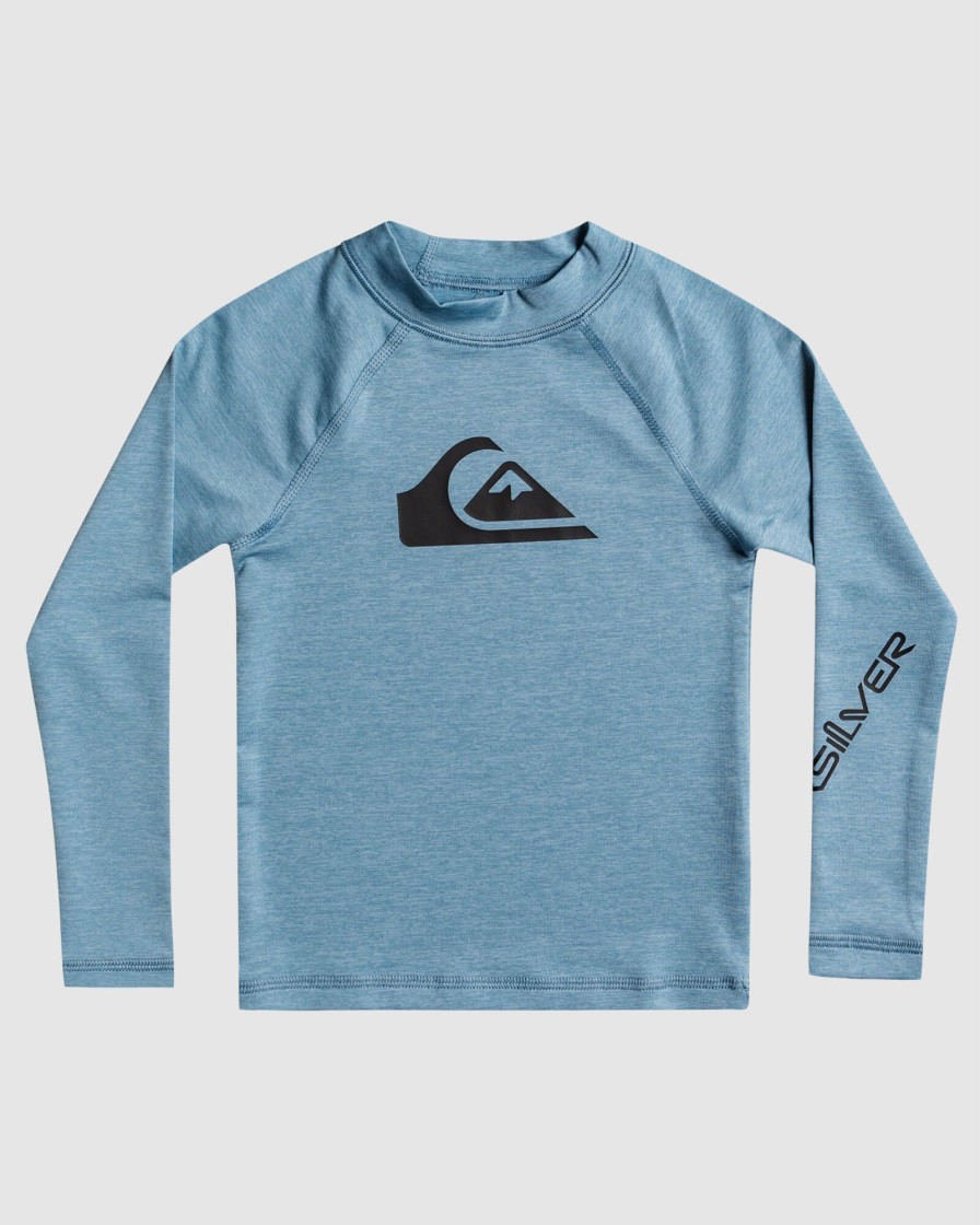 Youth QUIKSILVER Clothing | Boys 2-7 All Time Long Sleeve Upf 50 Rash Vest