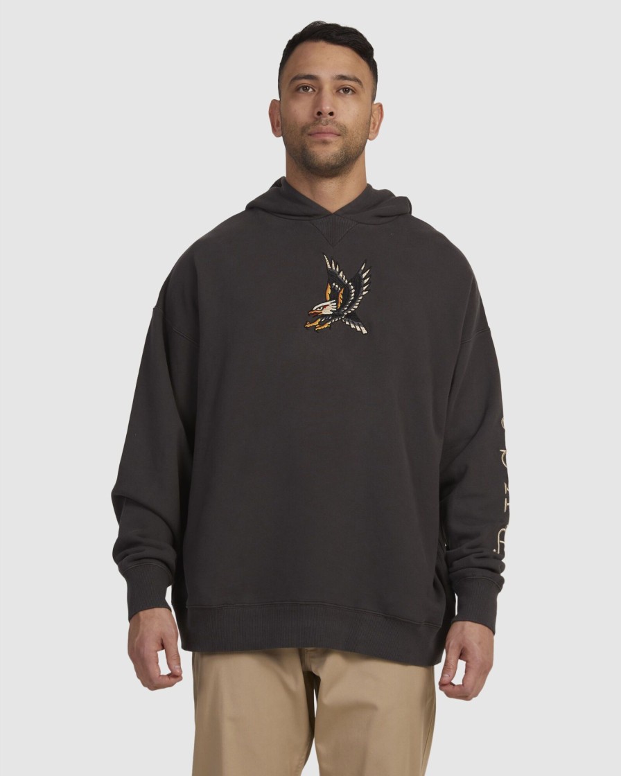 Men RVCA Jumpers & Hoodies | Krak Eagle Hoodie