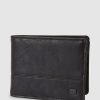 Men BILLABONG Wallets | Dimension Faux Leather Bi-Fold Wallet