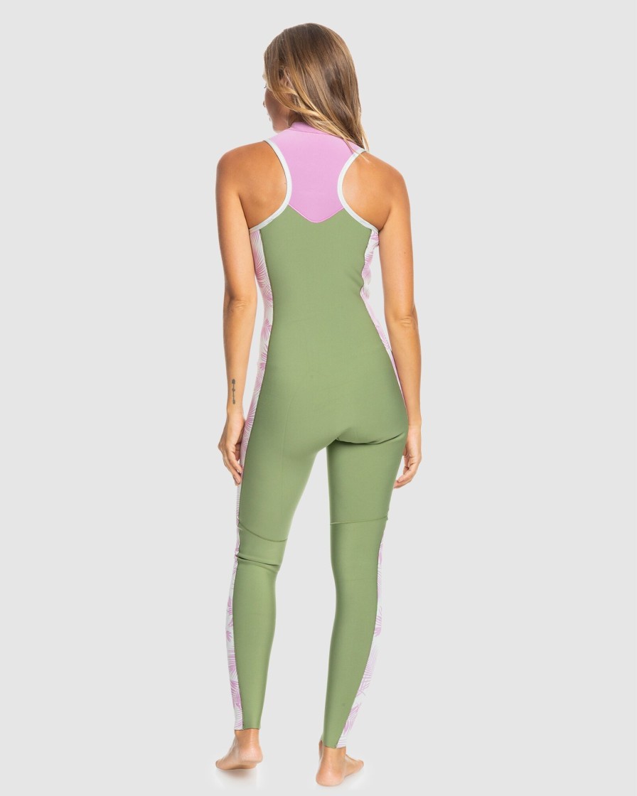 Women ROXY Wetsuits | Womens 1.5Mm Rise Long John Spring Suit