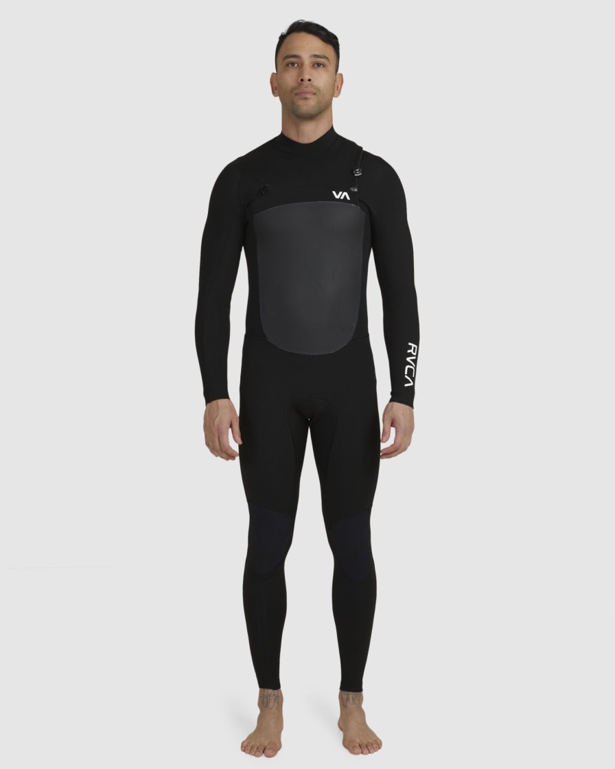 Men RVCA Wetsuits | 3/2 Balance Chest Zip Steamer