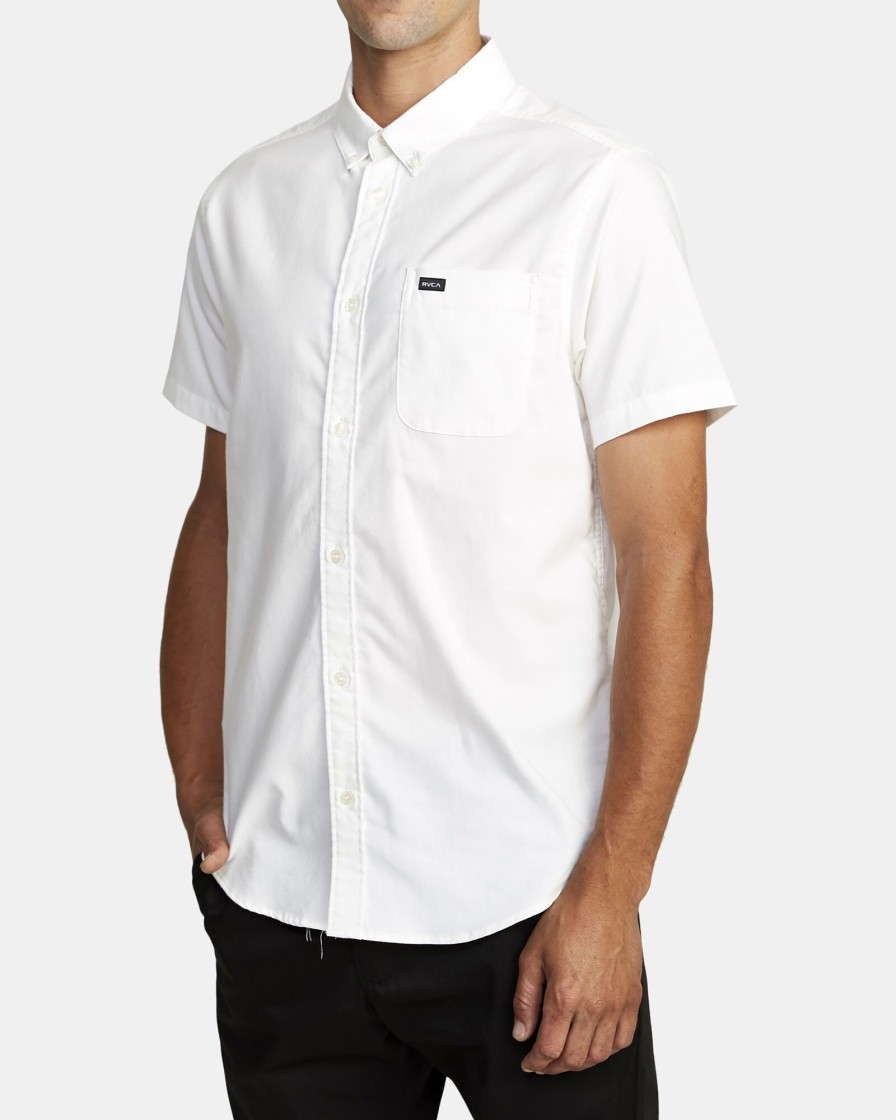 Men RVCA Knitwear | Thatll Do Stretch Short Sleeve Shirt