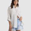 Women NUNUI Tops | Castaway Shirt