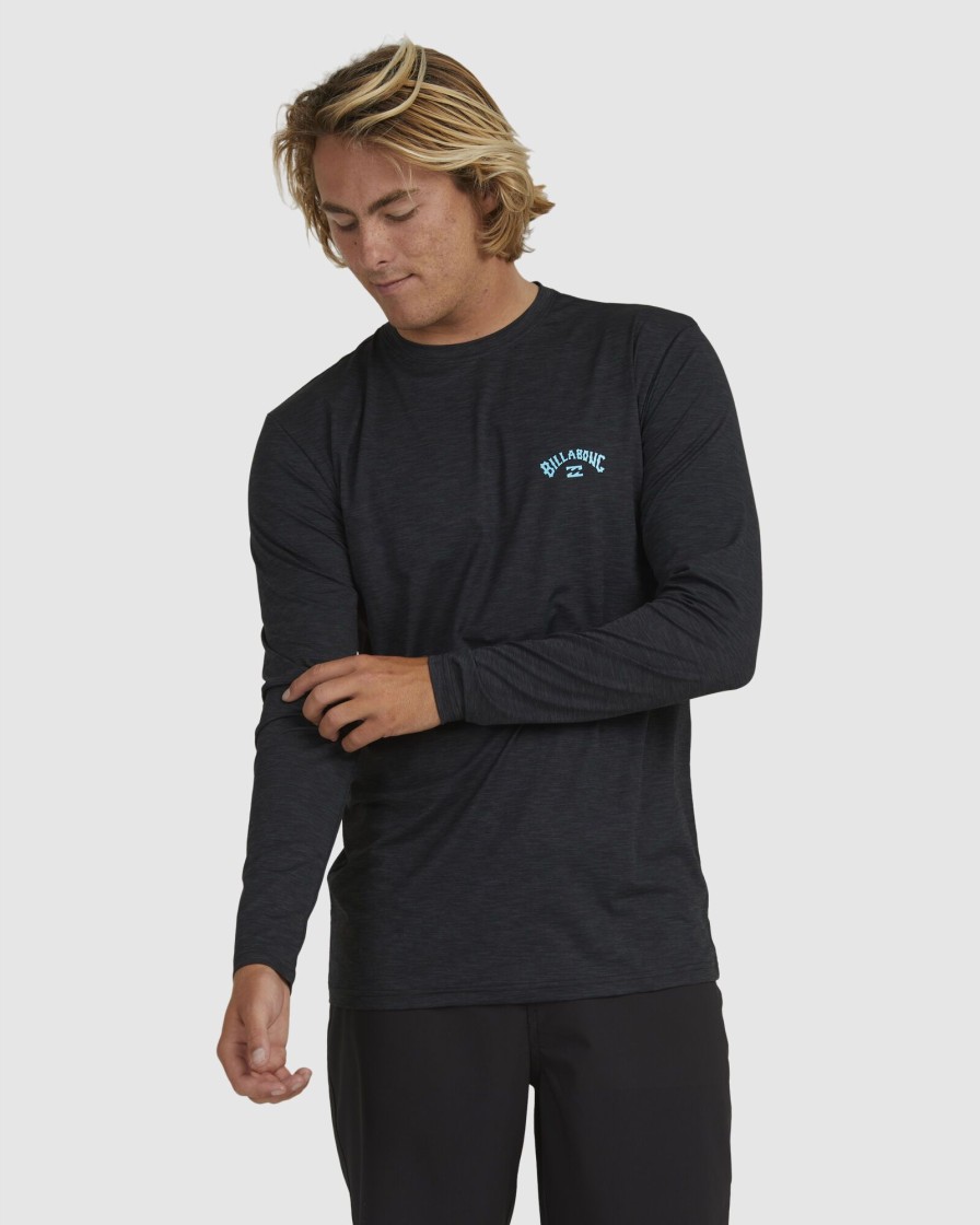 Men BILLABONG Rashvests | Shoreline Lf Ls