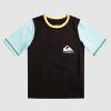 Youth QUIKSILVER Clothing | Boys 2-7 Heats Omni Short Sleeve Rash Vwst