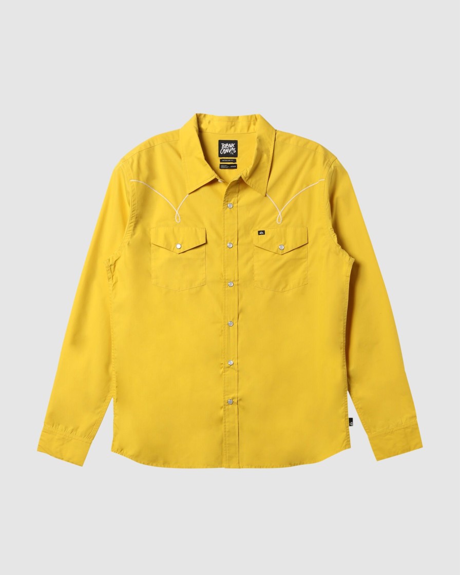 Men QUIKSILVER Shirts | Mens Andy Y Andy Cowboy Shirt