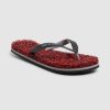 Men KUSTOM Thongs | Noodle Marl Red