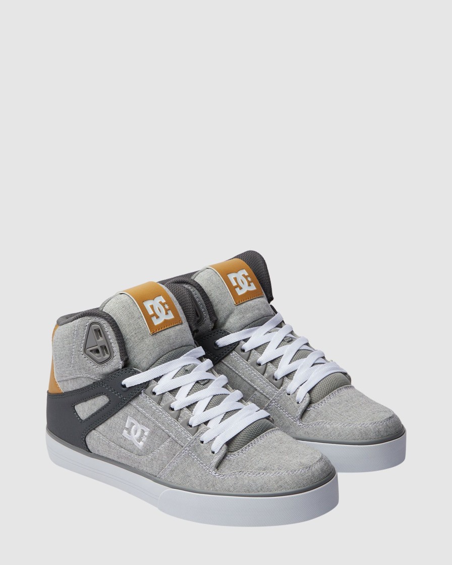 Men DC SHOES Sneakers | Men'S Pure High-Top Shoes