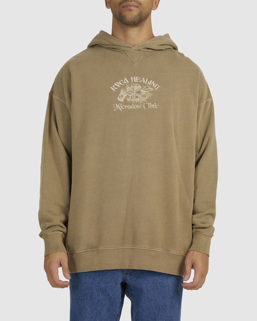 Men RVCA Jumpers & Hoodies | Rvca Healing Hoodie