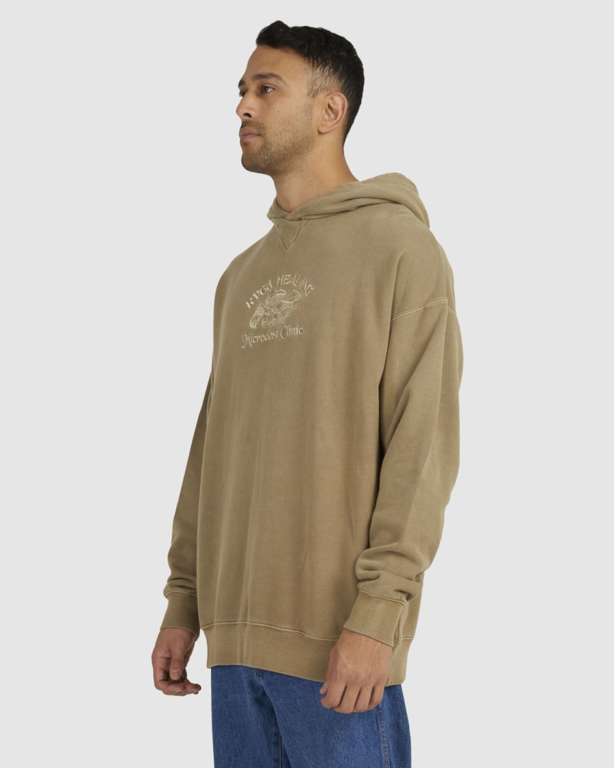 Men RVCA Jumpers & Hoodies | Rvca Healing Hoodie