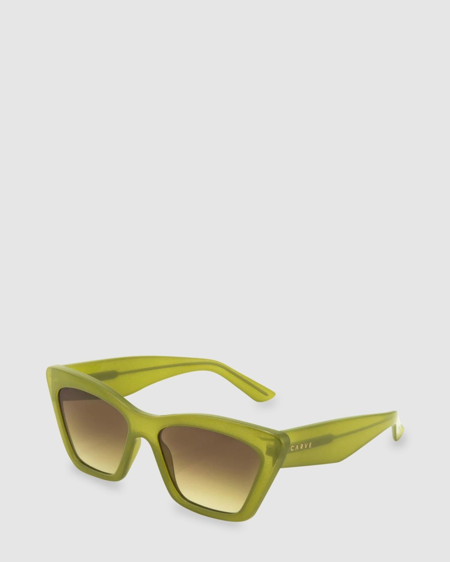 Women CARVE Sunglasses | Tahoe Gloss Translucent Pear G