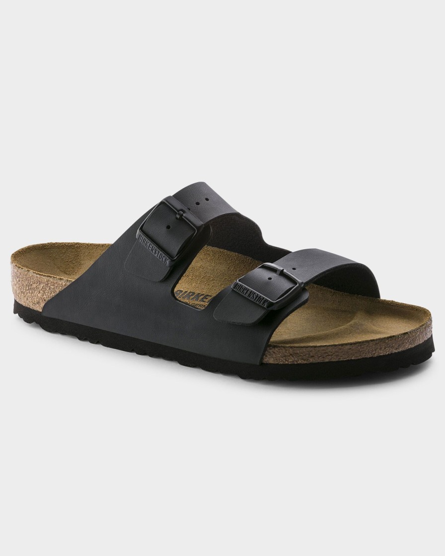 Women BIRKENSTOCK Thongs | Arizona Black Birko Flor Regul