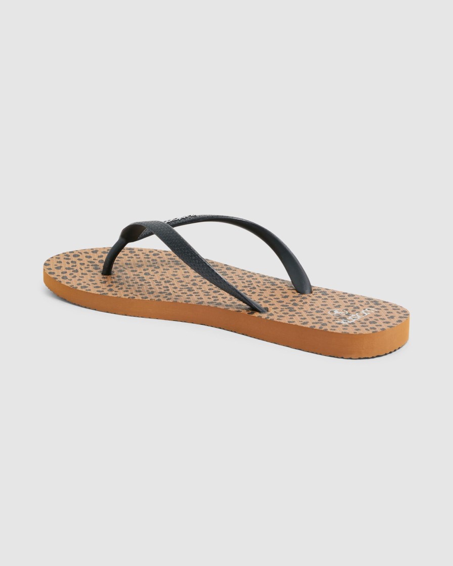 Women KUSTOM Thongs | Classic Leopard 2Fa