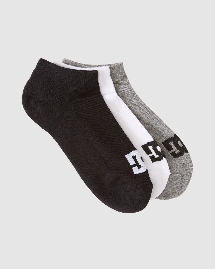 Men DC SHOES Socks & Underwear | Spp Dc Ankle 5Pk