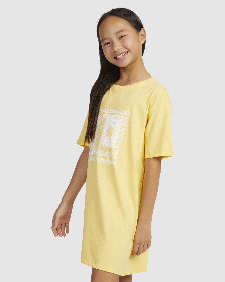 Youth ROXY Clothing | Girls 4-16 Sublime Landscape Short Sleeve T-Shirt Dress