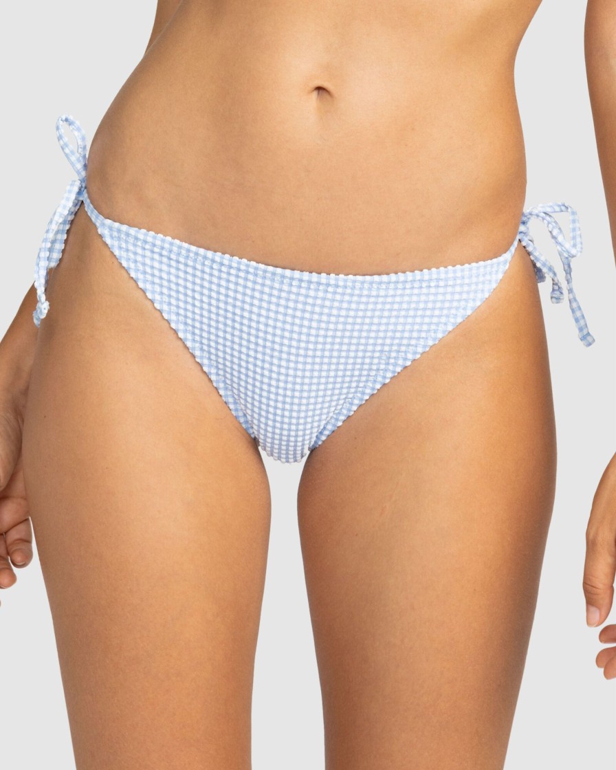 Women ROXY Bikini Bottoms | Gingham Ts Cheeky