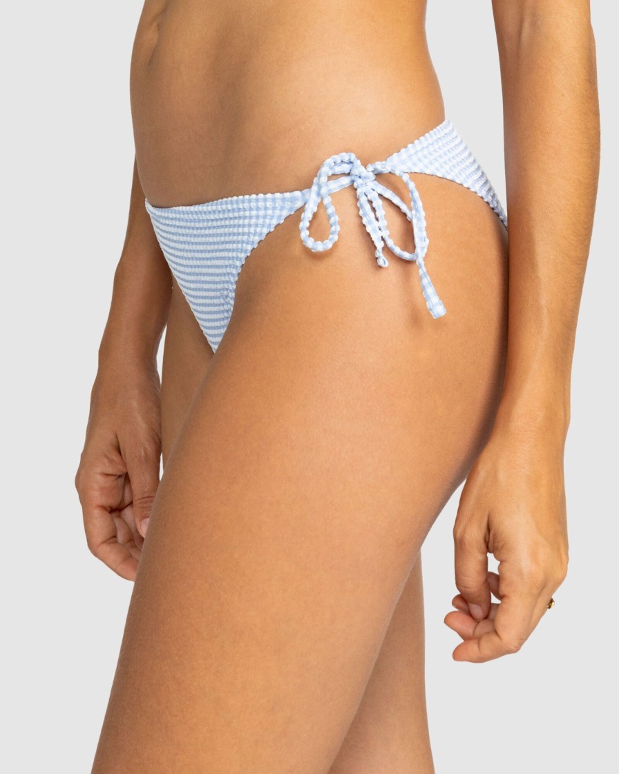 Women ROXY Bikini Bottoms | Gingham Ts Cheeky