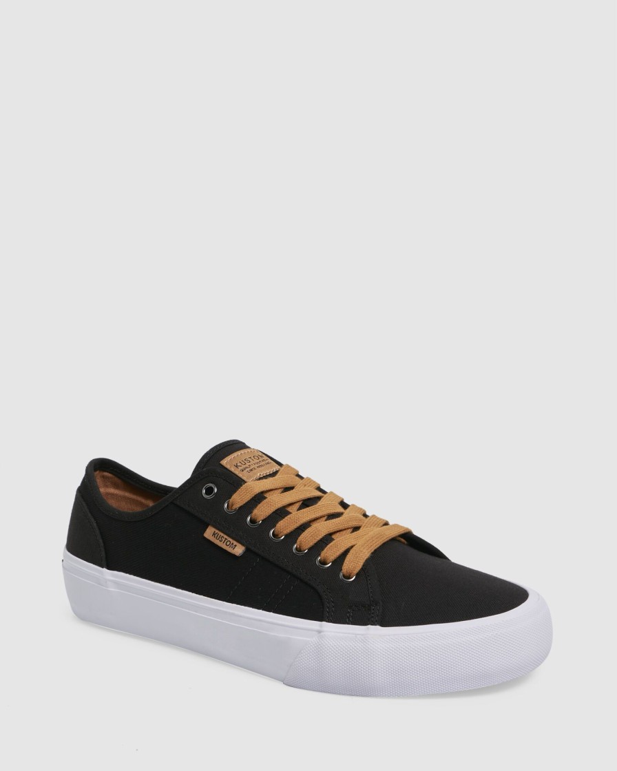 Men KUSTOM Casual | World-Wide Lo Black Tan