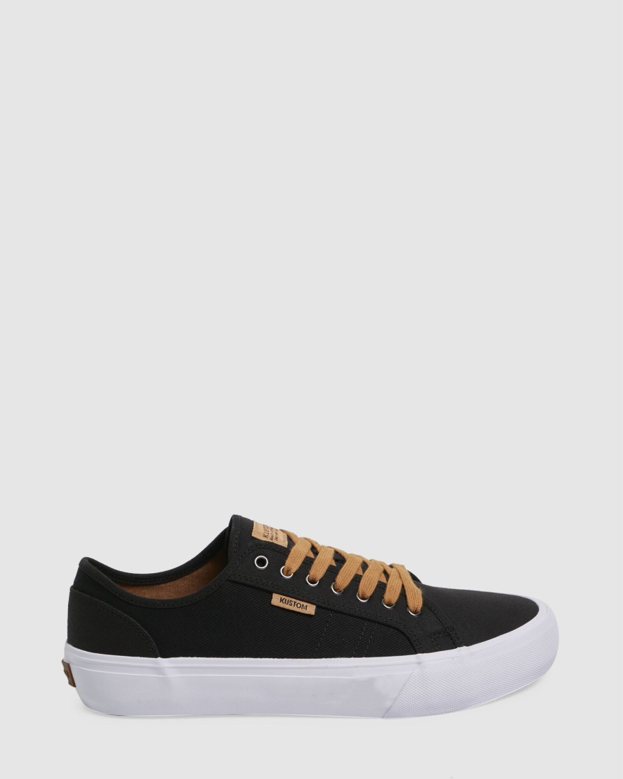 Men KUSTOM Casual | World-Wide Lo Black Tan