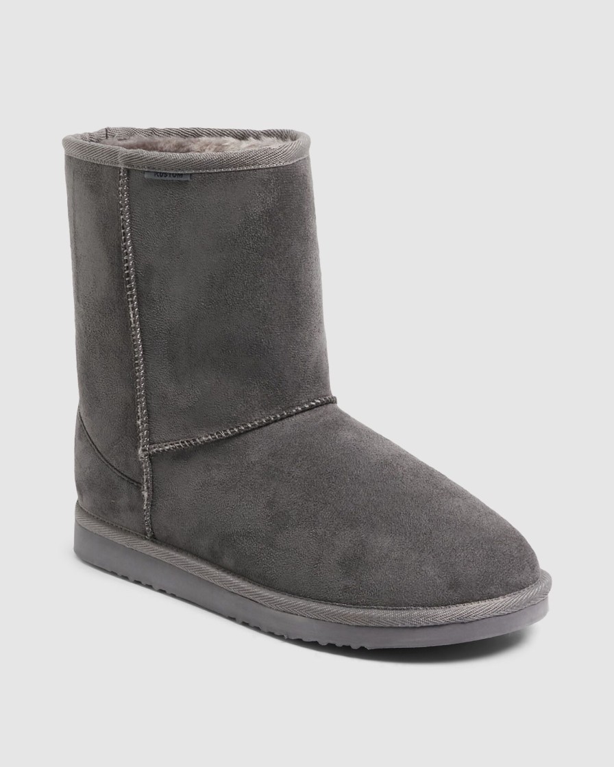 Men KUSTOM Casual | Polar Boot Charcoal