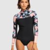 Women ROXY Wetsuits | Womens 1Mm Swell Series Neoprene Wetsuit Jacket