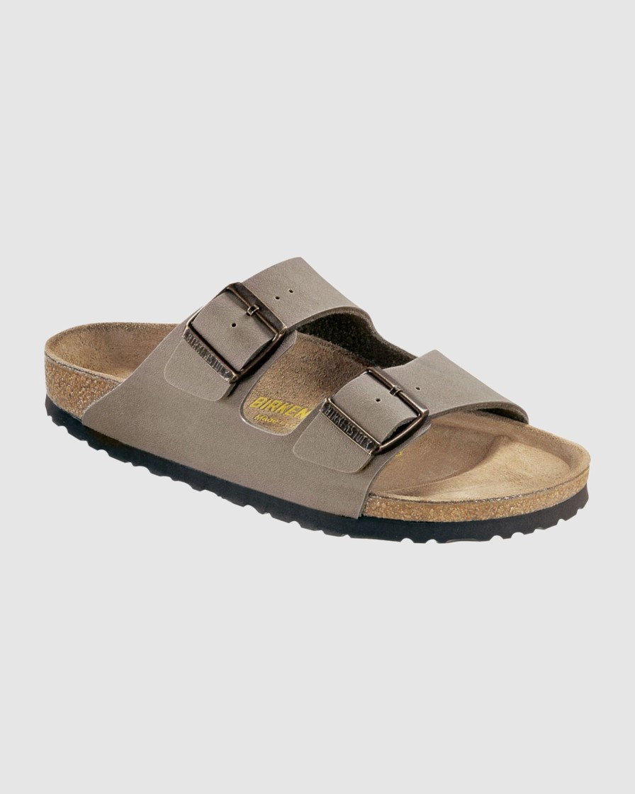 Women BIRKENSTOCK Slides | Arizona Birkibuc (Narrow) Ston