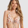 Women BILLABONG Bikini Tops | Cast A Spell Rev Ruched Tank Bikini Top