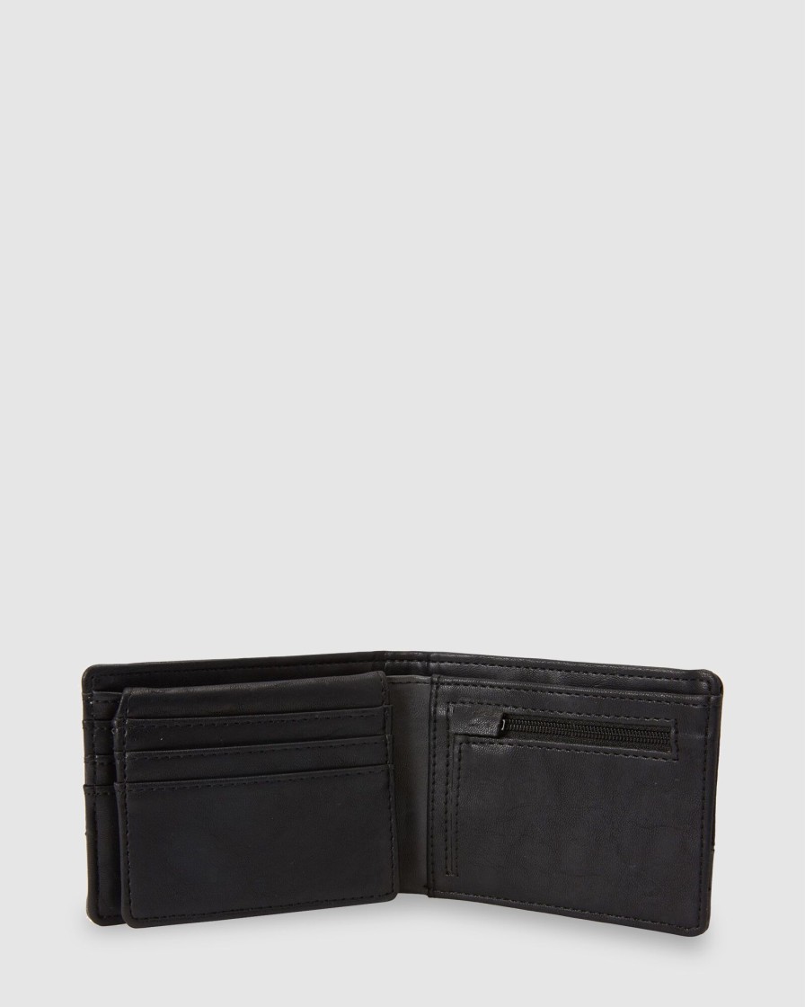 Men BILLABONG Wallets | Dimension Faux Leather Bi-Fold Wallet