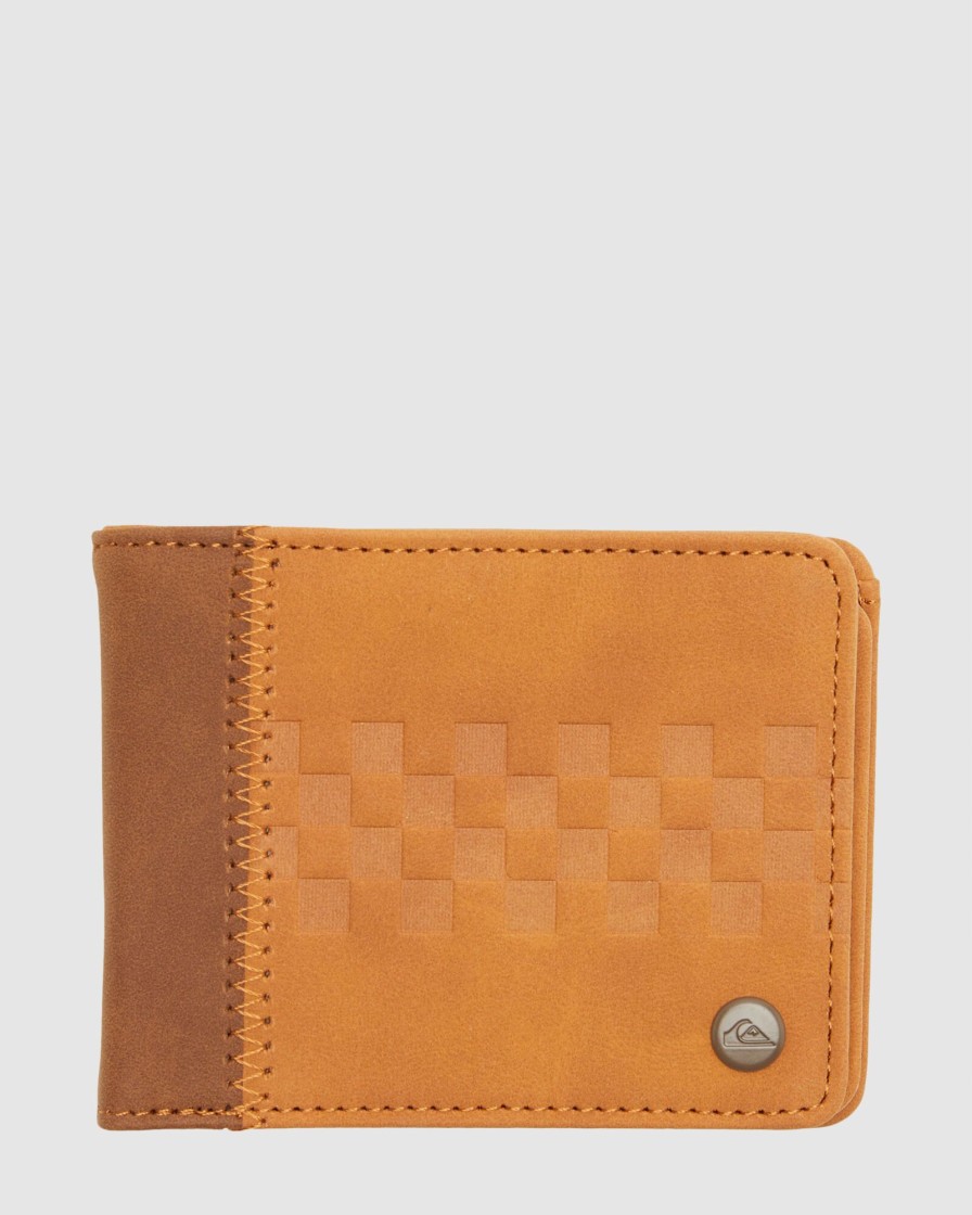 Men QUIKSILVER Wallets | Mens Stamp Ramper Tri-Fold Wallet