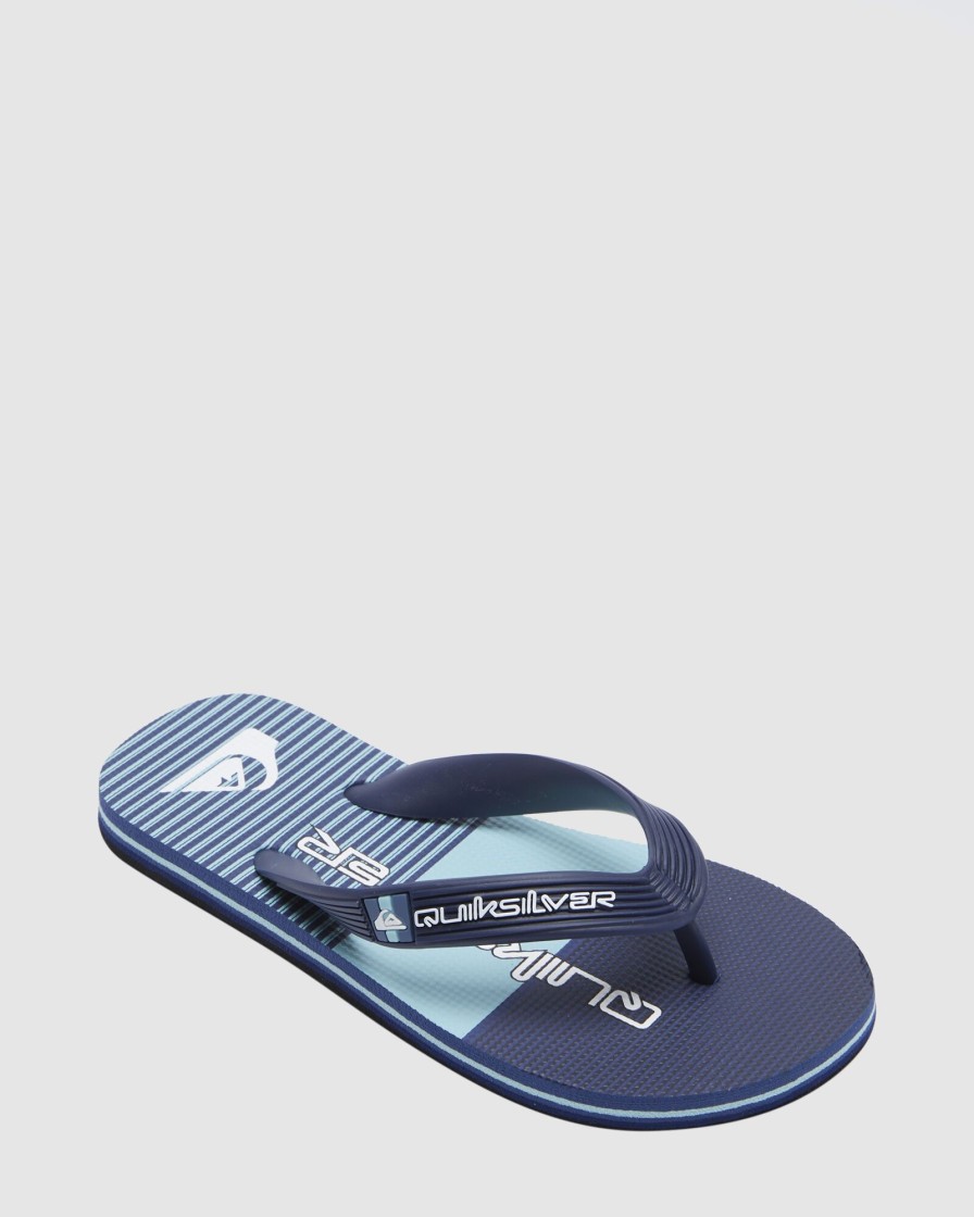 Youth QUIKSILVER Footwear | Boys Molokai Art Flip-Flops