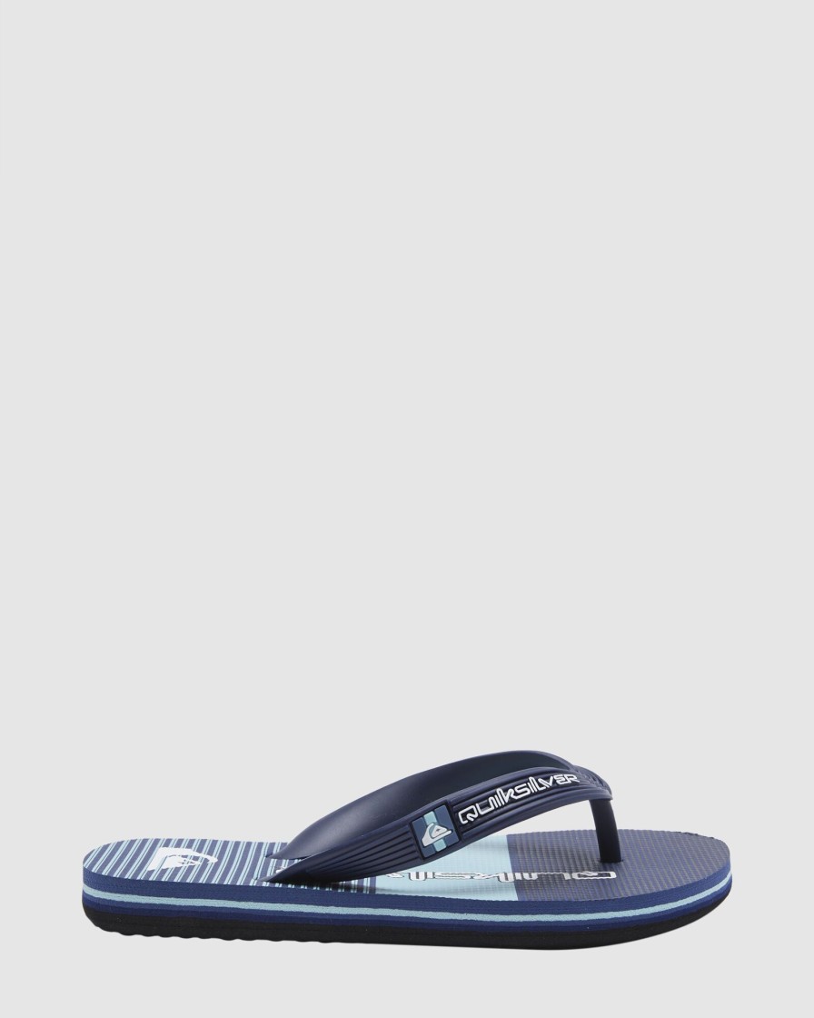 Youth QUIKSILVER Footwear | Boys Molokai Art Flip-Flops