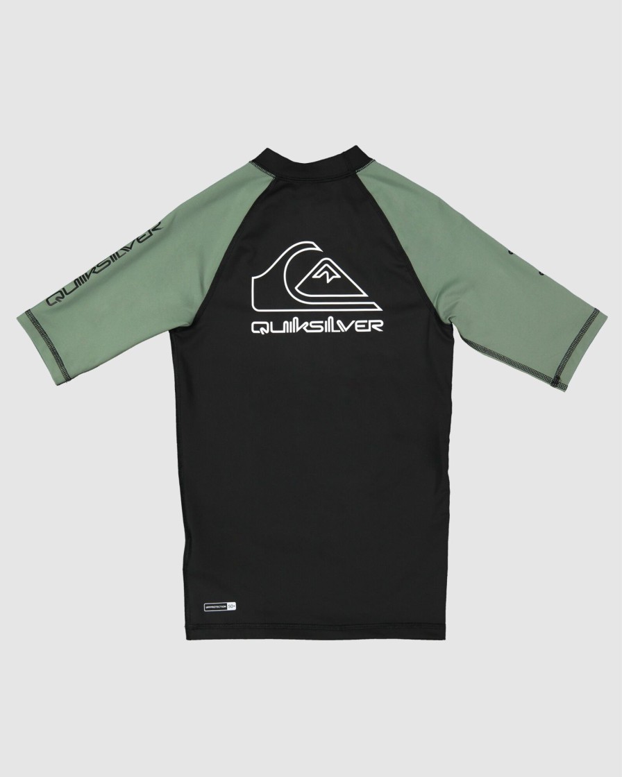 Youth QUIKSILVER Clothing | Boys 8-16 On Tour Short Sleeve Rash Vest