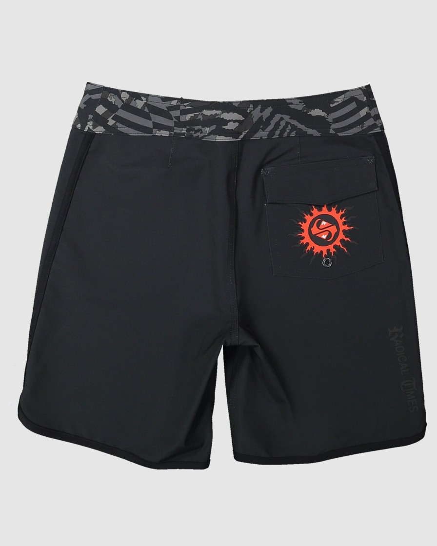 Youth QUIKSILVER Clothing | Boys 8-16 Surfsilk Radical Scallop 16" Boardshorts