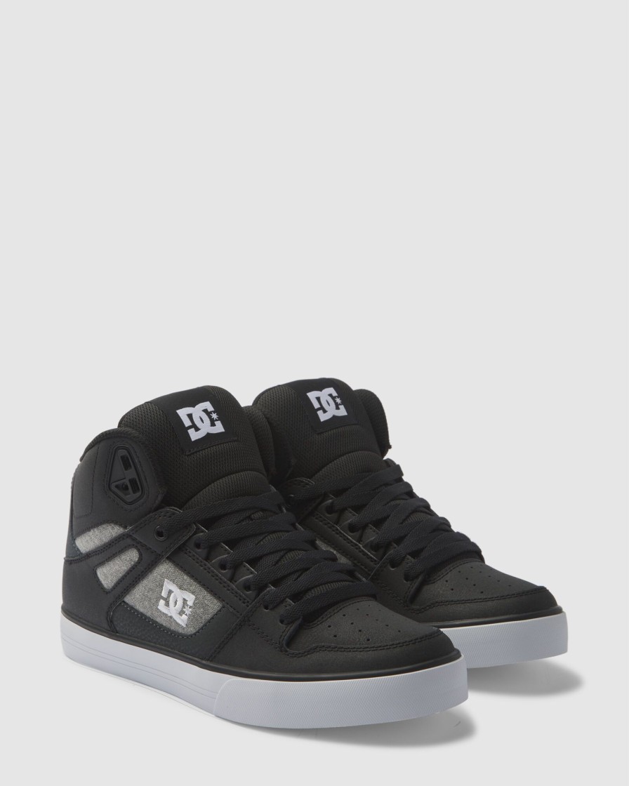 Men DC SHOES Sneakers | Men'S Pure High-Top Shoes