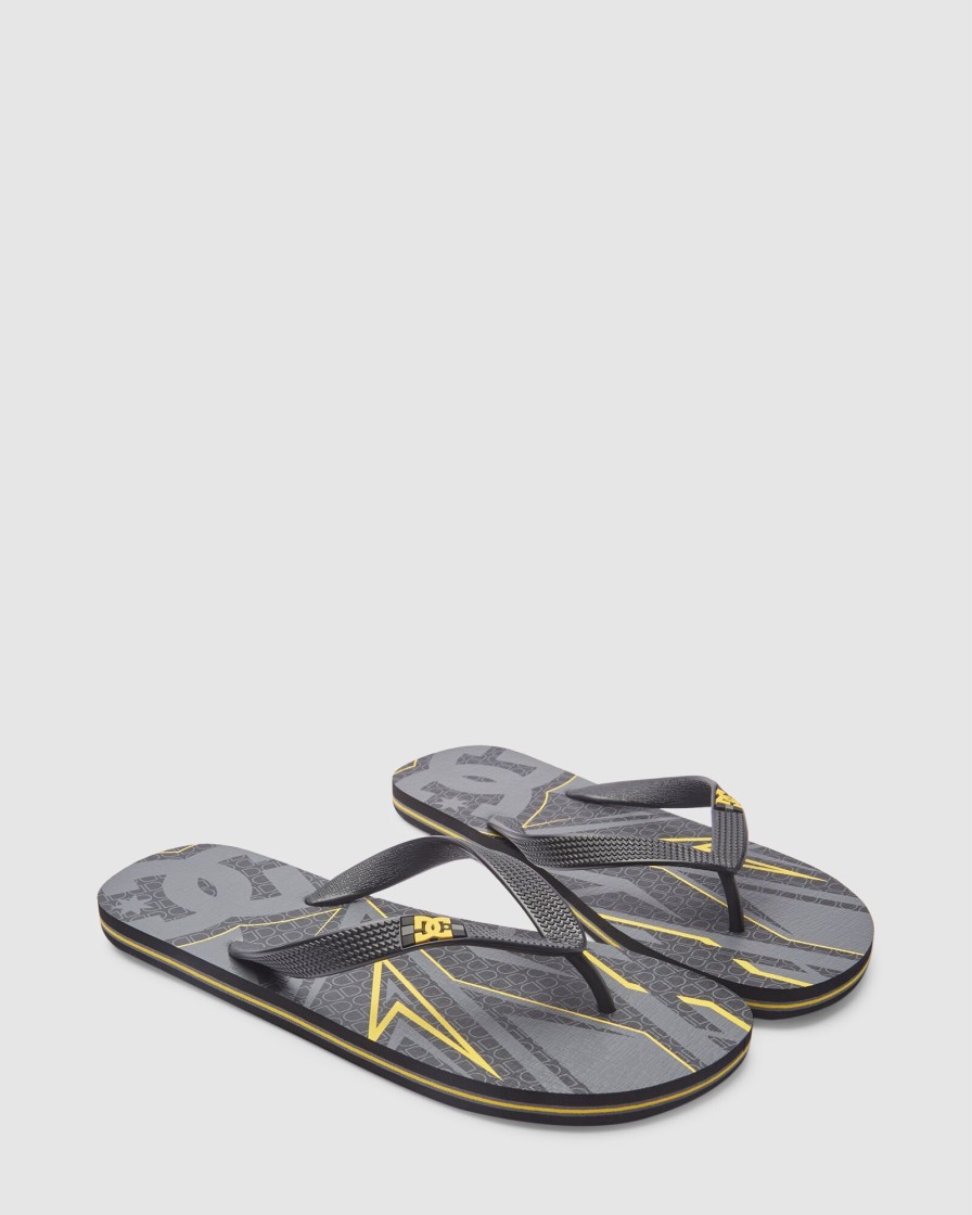 Men DC SHOES Thongs | Men'S Spray Thongs