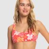 Women ROXY Bikini Tops | Womens Meadow Flowers Bralette Bikini Top