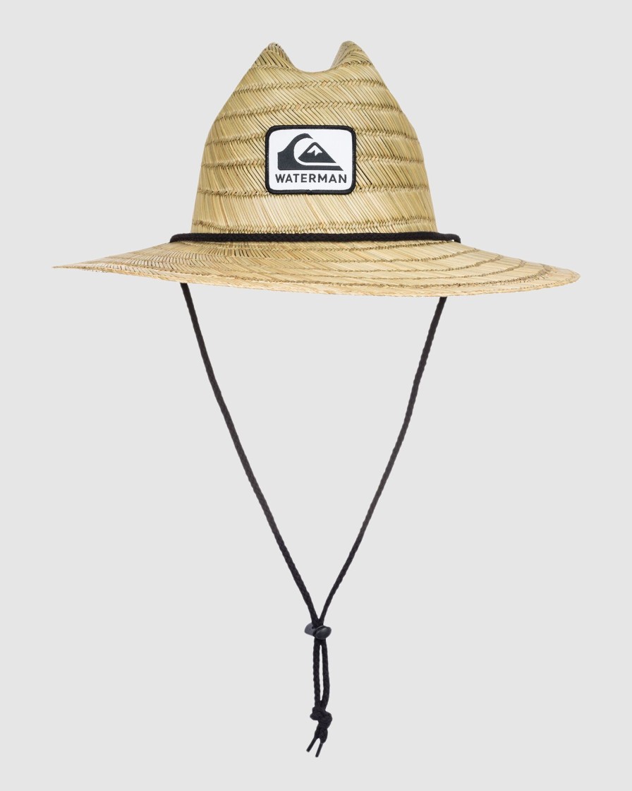 Men QUIKSILVER Headwear | Mens Waterman The Tier Straw Lifeguard Hat