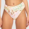 Women ROXY Bikini Bottoms | Womens Meadow Flowers Moderate Bikini Bottoms