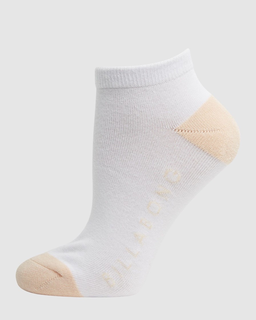 Women BILLABONG Socks & Underwear | Serenity 5 Pack Of Socks