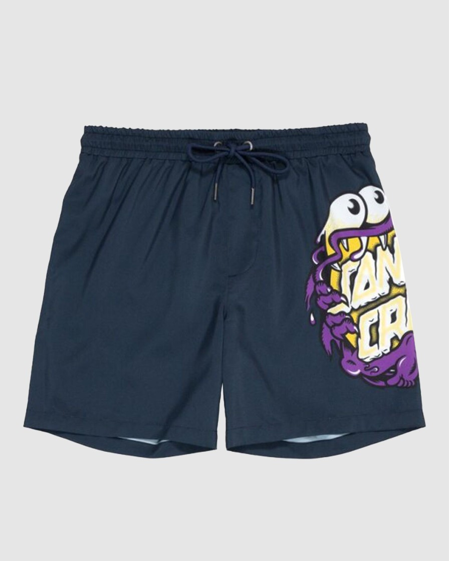 Youth SANTA CRUZ Clothing | Os Slasher Dot Boardshort Blu