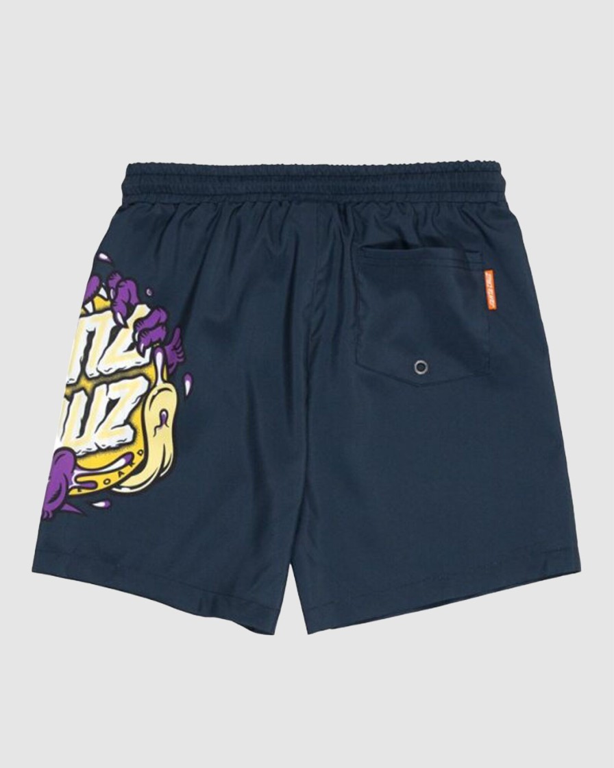 Youth SANTA CRUZ Clothing | Os Slasher Dot Boardshort Blu