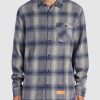 Men DC SHOES Shirts | Marshal Flannel Long Sleeve Shirt