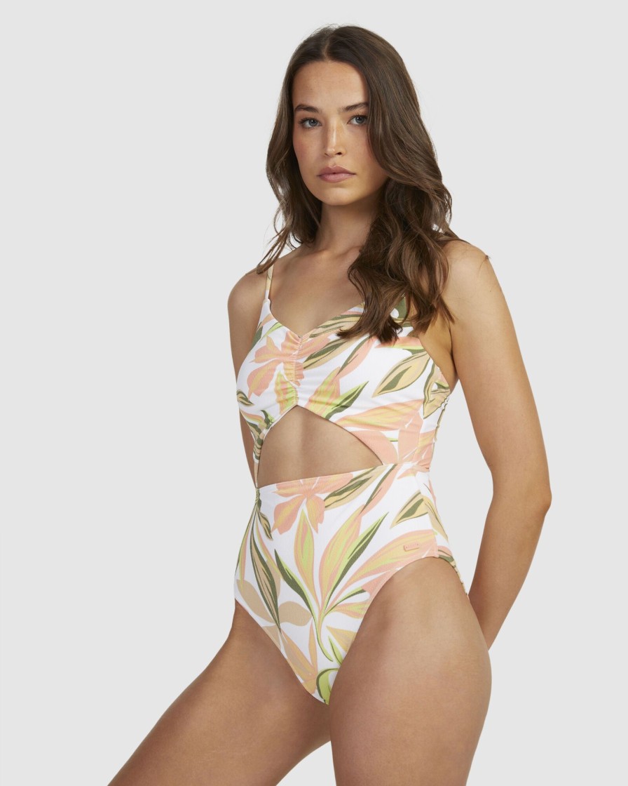 Women ROXY One Pieces | Womens Subtly Salty Fashion One Piece