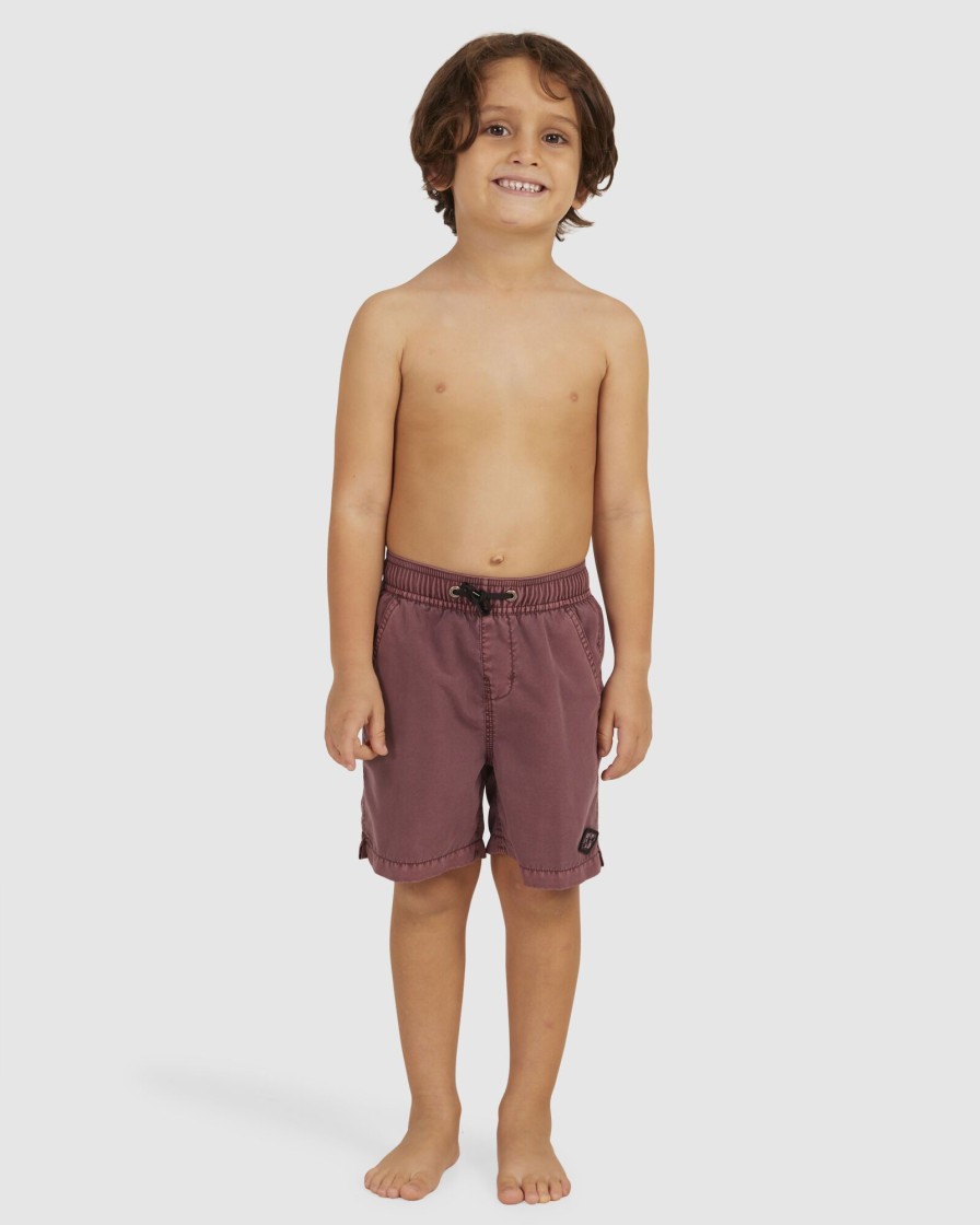 Youth BILLABONG Clothing | Boys 0-7 All Day Overdye Layback Boardshorts 13"