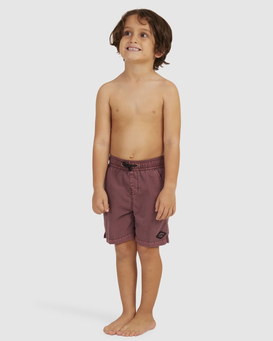 Youth BILLABONG Clothing | Boys 0-7 All Day Overdye Layback Boardshorts 13"