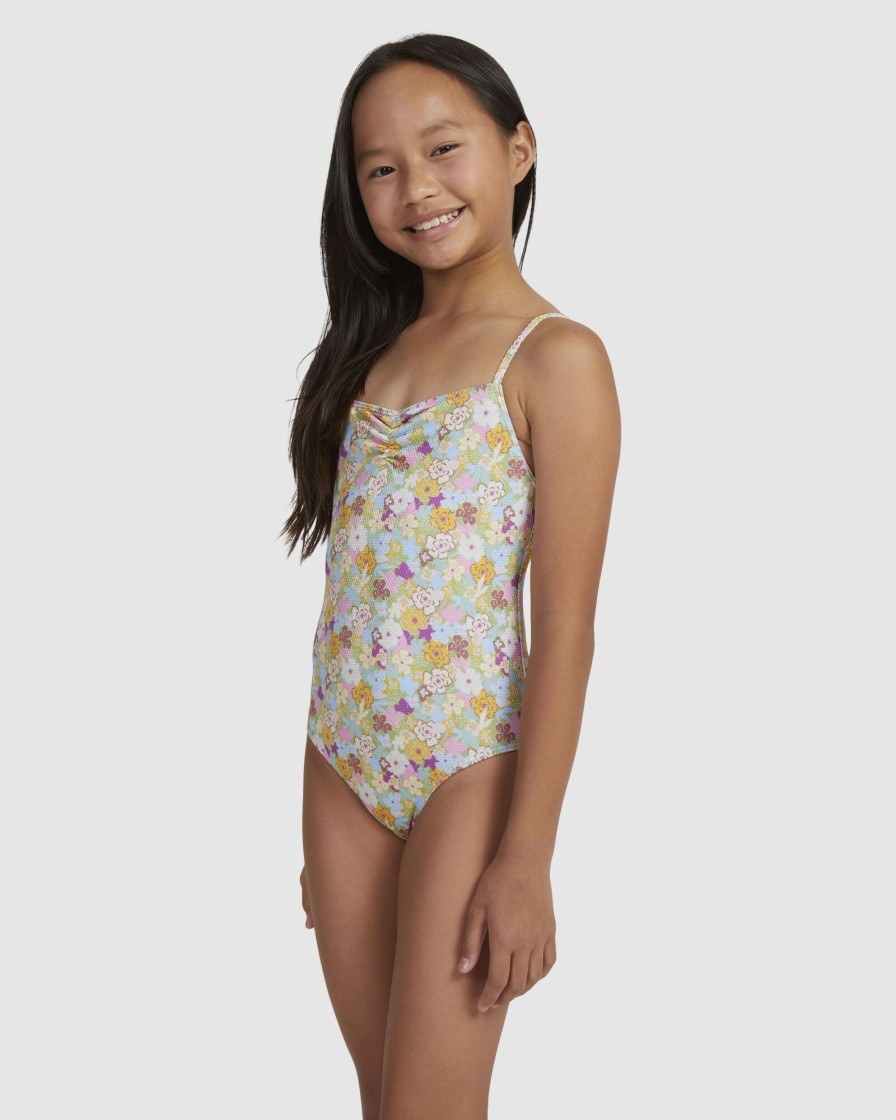 Youth ROXY Clothing | Girls 7-16 Nostalgic Seaside One-Piece Swimsuit