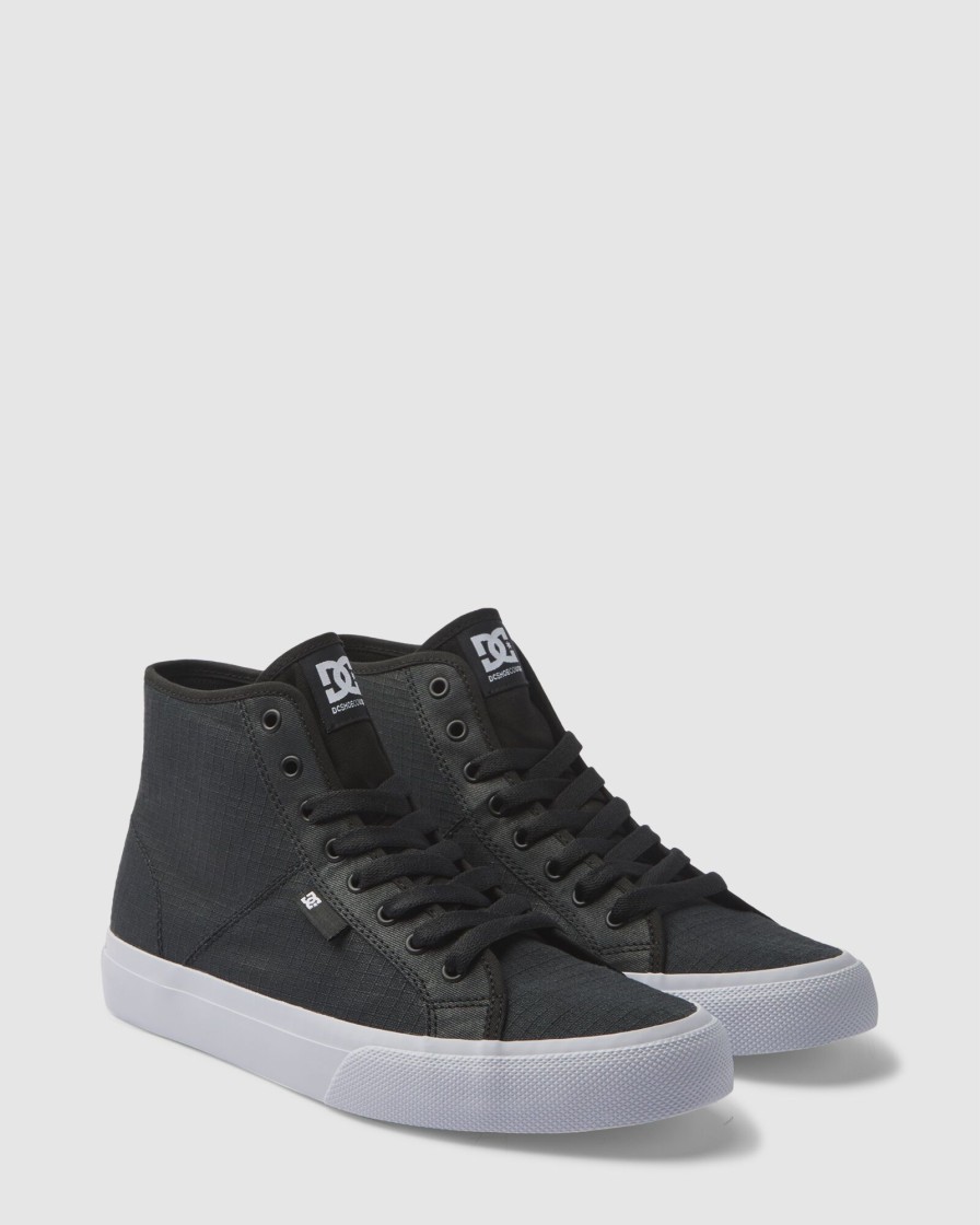 Men DC SHOES Sneakers | Men'S Manual Hi Textile Shoes